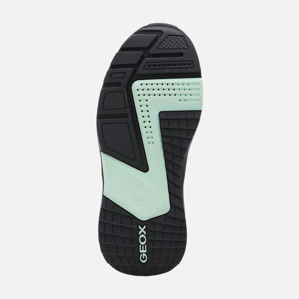 Geox Erkek Spor Ayakkabı Siyah - T02 Phonica - IKA-975318